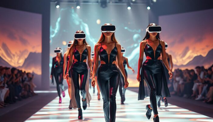 teknologi virtual reality di runway show