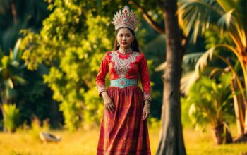 baju tradisional Bangka Belitung