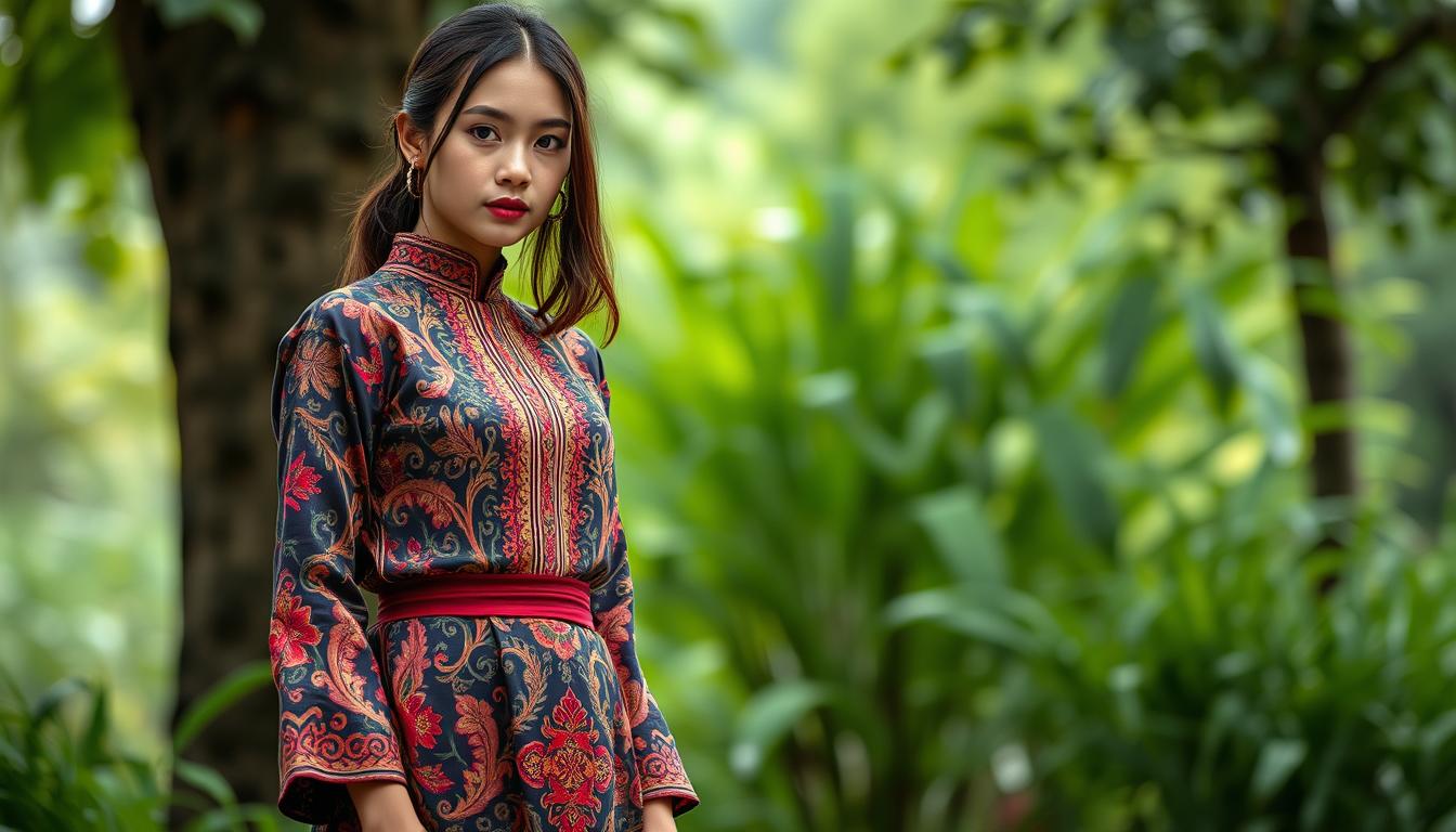 baju tradisional Jawa Tengah