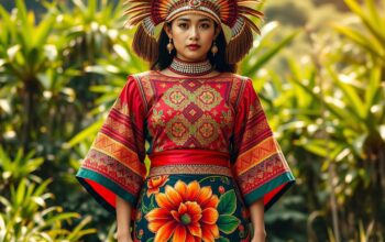 baju tradisional Kalimantan Tengah