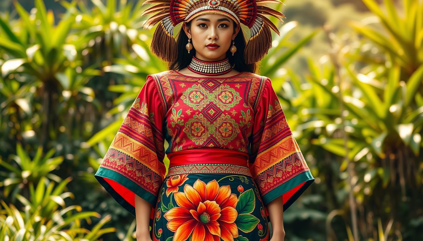 baju tradisional Kalimantan Tengah