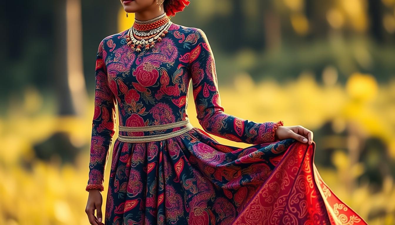 baju tradisional Kalimantan Timur