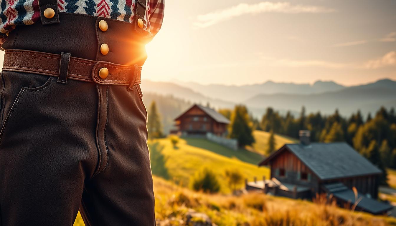 baju tradisional Lederhosen
