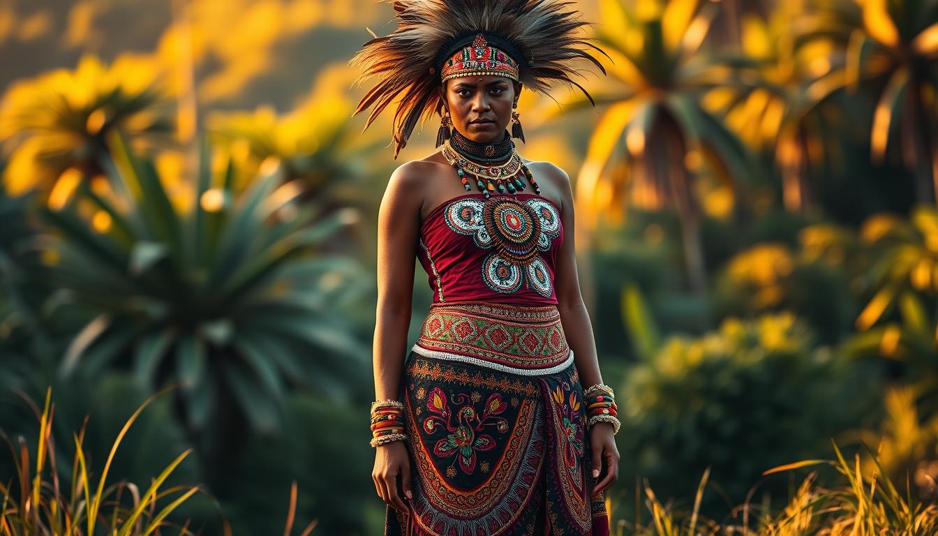 baju tradisional Papua Barat Daya