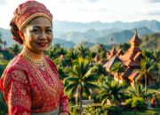 baju tradisional Sumatera Barat