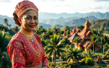 baju tradisional Sumatera Barat