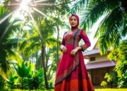 baju tradisional Sumatera Selatan