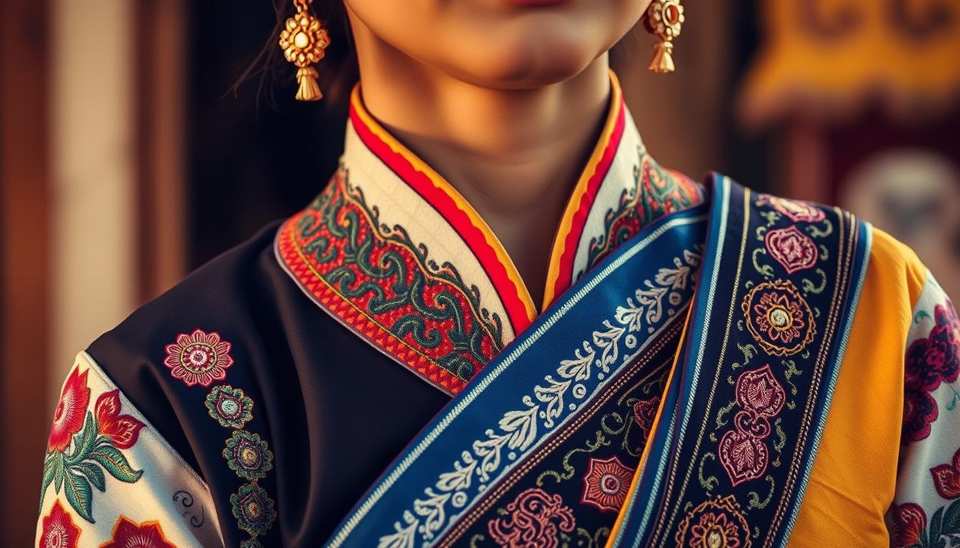 baju tradisional myanmar