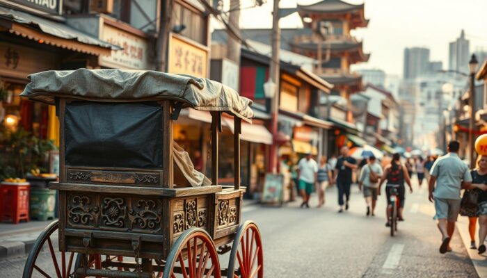 Jinrikisha di luar Jepang