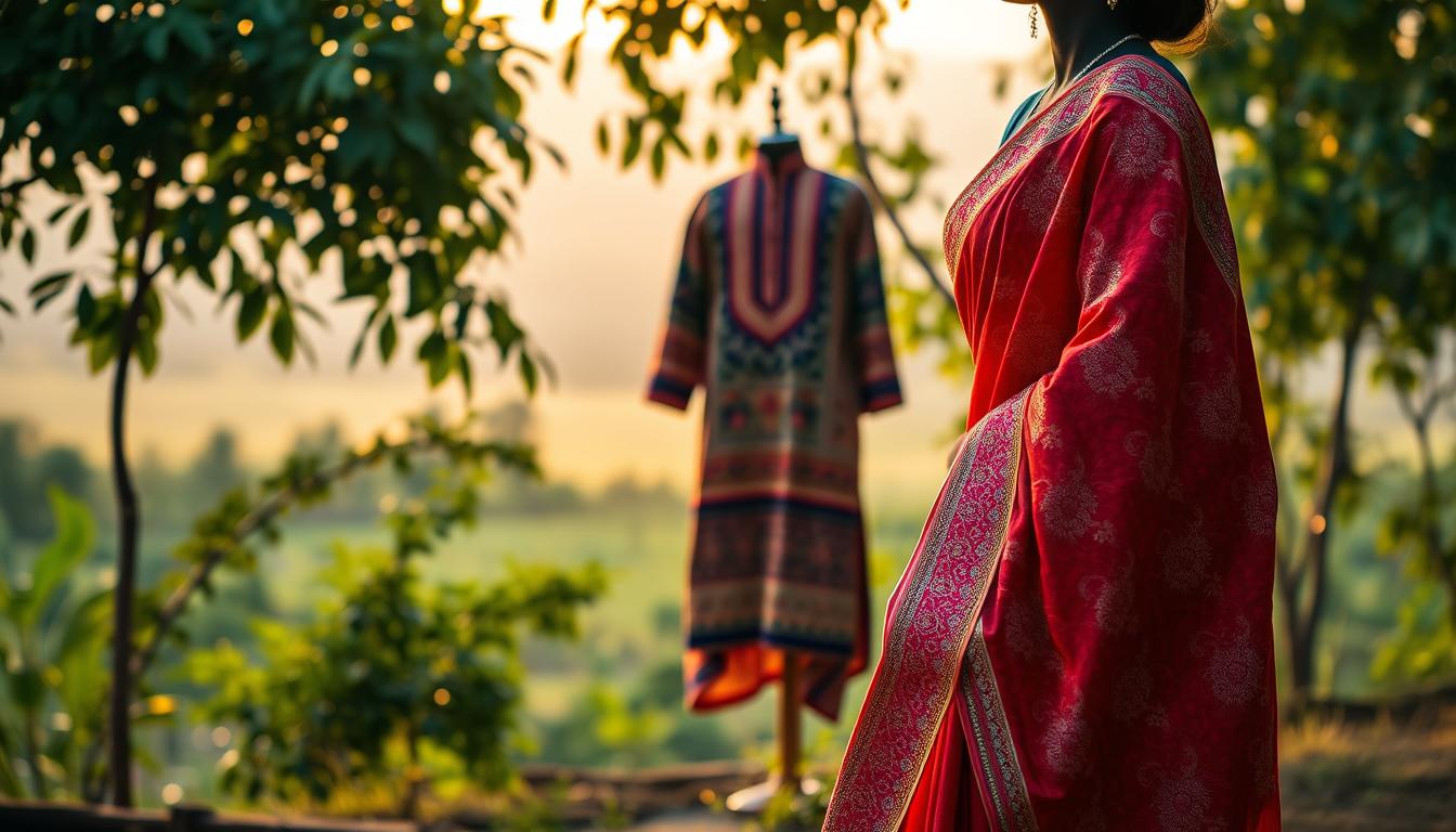 baju tradisional Bangladesh