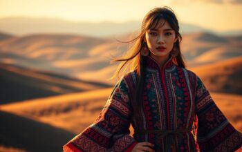 baju tradisional Mongolia