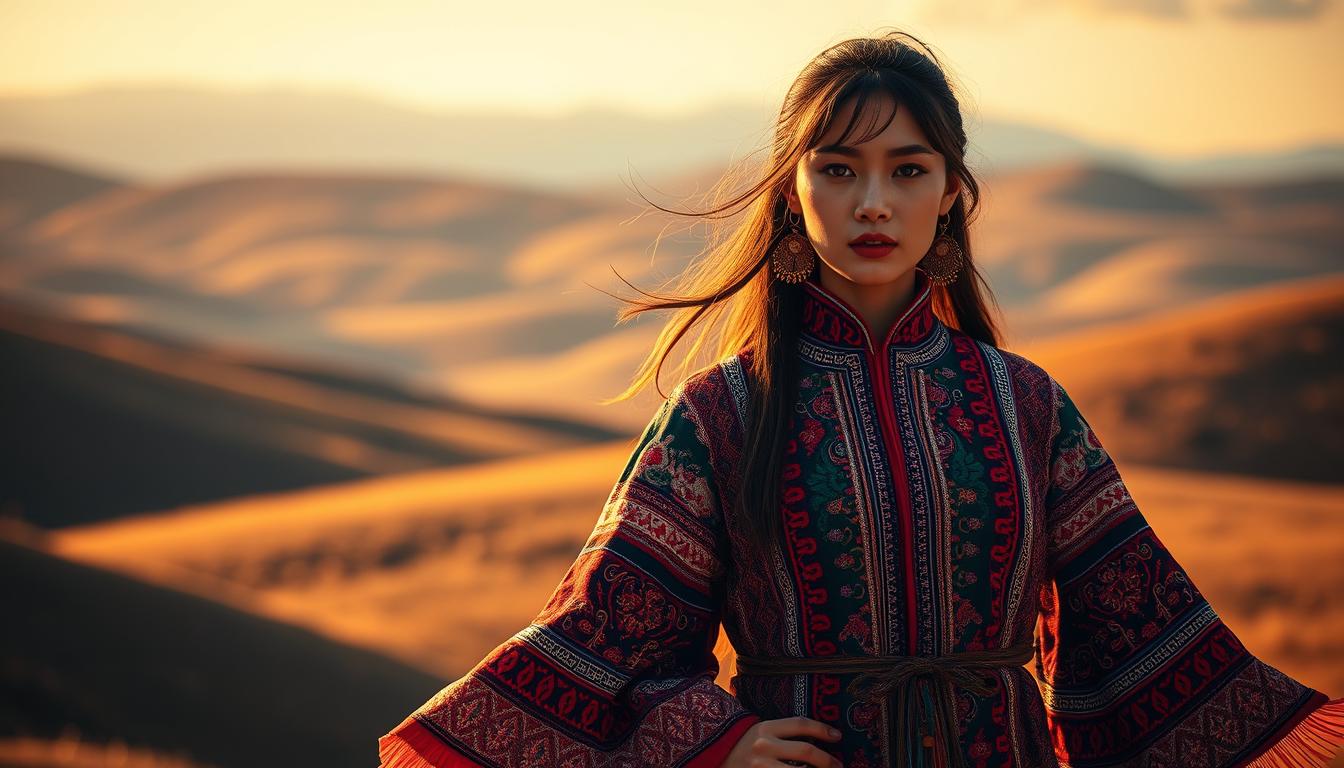 baju tradisional Mongolia