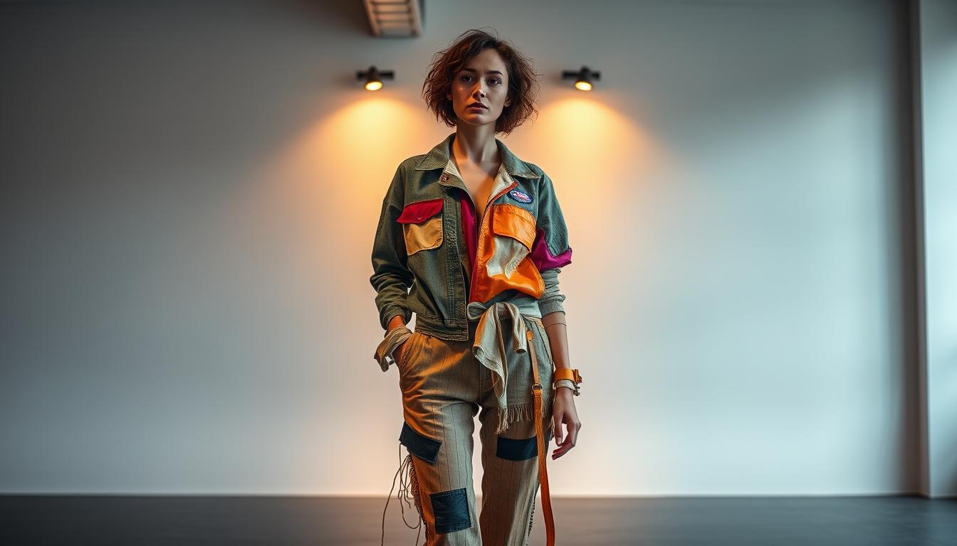 upcycled fashion style