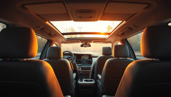 Toyota Sienna interior