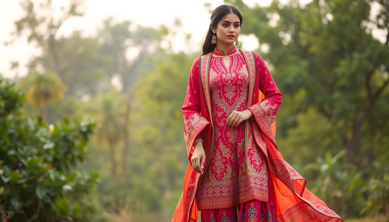 baju tradisional Bangladesh