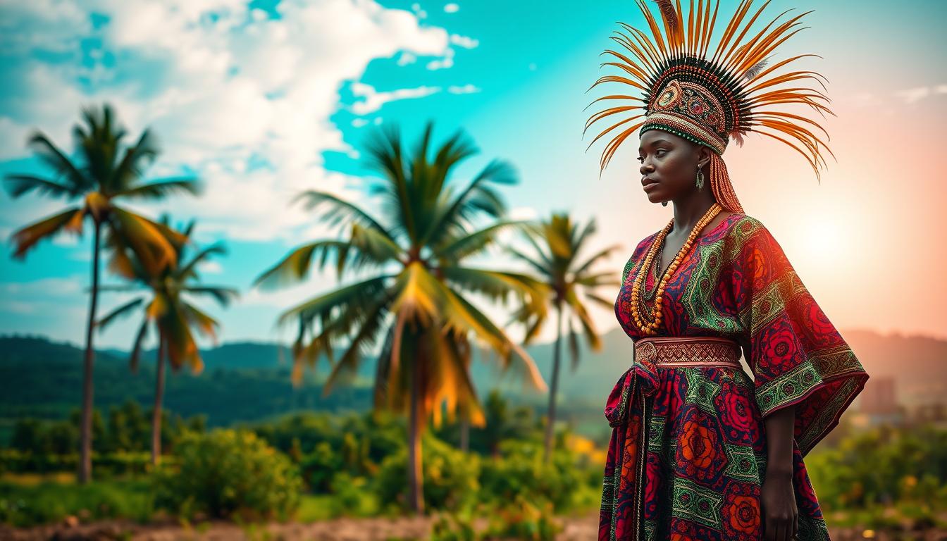baju tradisional Benin