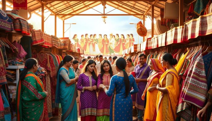 belanja baju tradisional Bangladesh