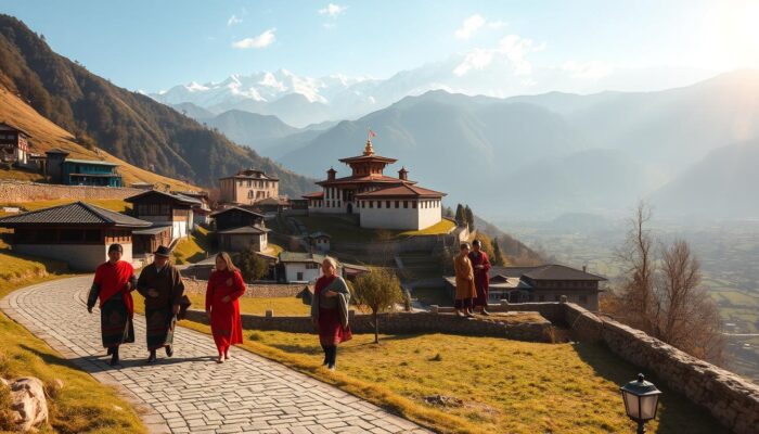 busana tradisional Bhutan