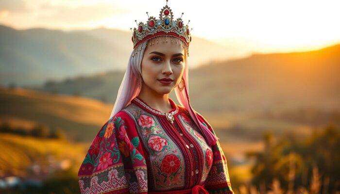 busana tradisional Bulgaria