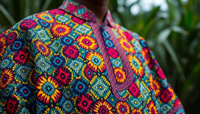 motif baju tradisional Botswana