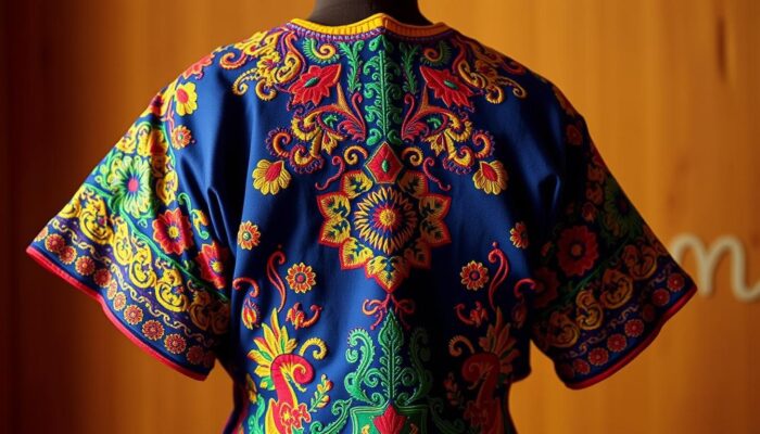 motif pakaian tradisional Burundi