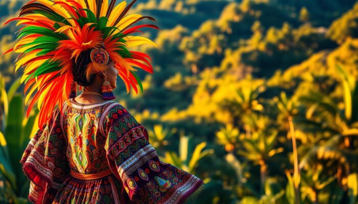 pakaian adat Brasil