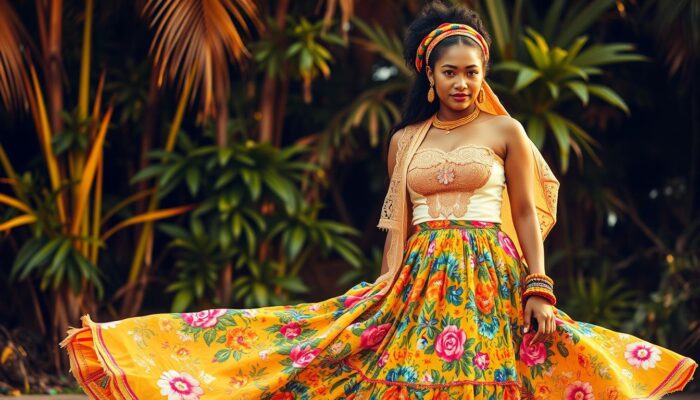 pakaian tradisional Belize