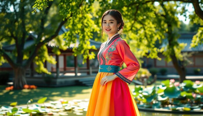 Hanbok tradisional Korea