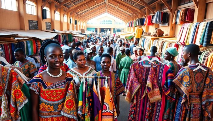 baju adat Guinea di pasar internasional