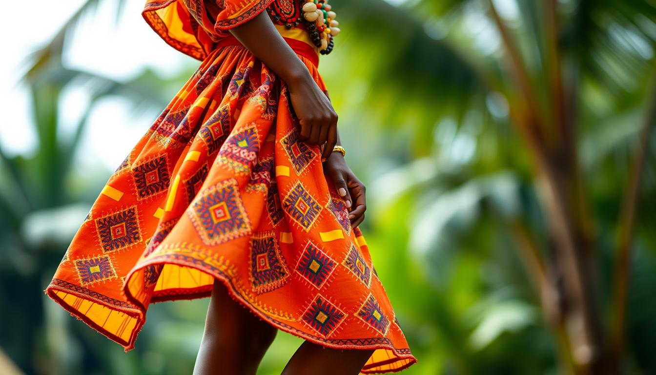baju tradisional Gabon