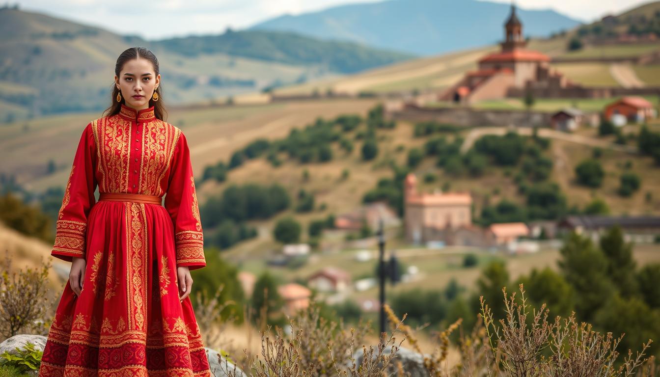 baju tradisional Georgia