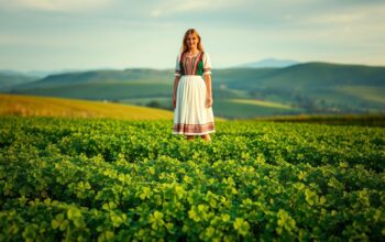 baju tradisional Irlandia