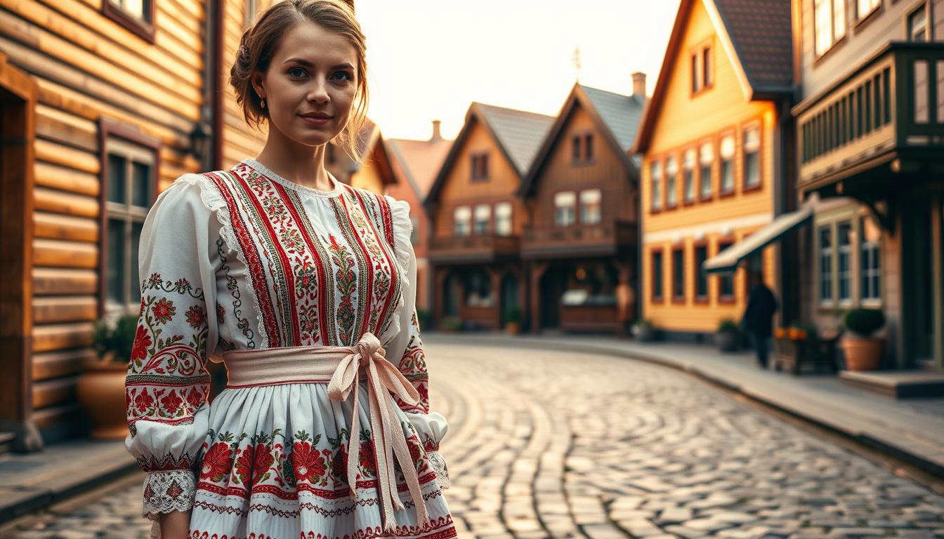 baju tradisional Latvia