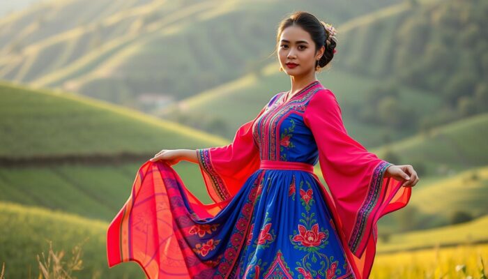 busana khas Laos