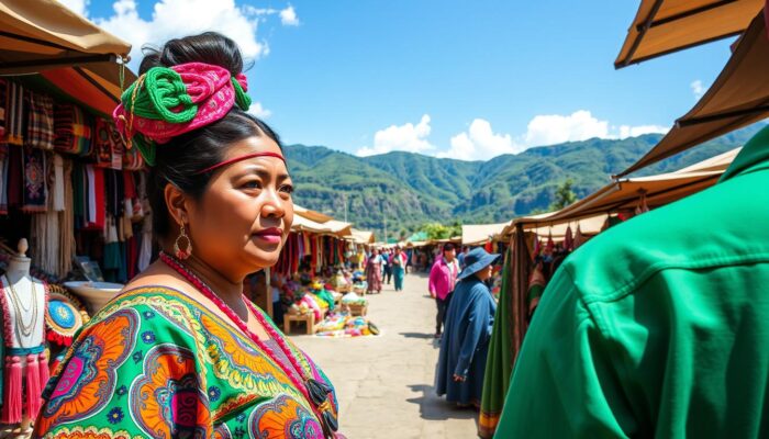 gaya pakaian tradisional Ekuador
