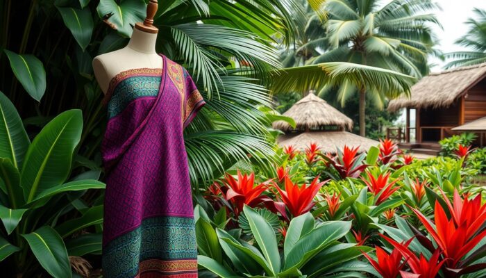 konservasi baju tradisional Fiji