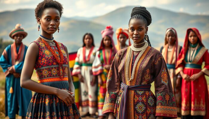 perbandingan baju tradisional Jibuti