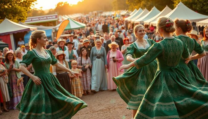 trend baju tradisional Irlandia