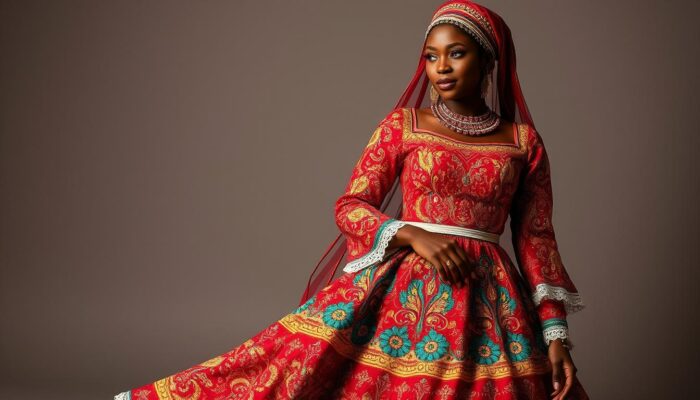 Baju Tradisional Somalia Pernikahan