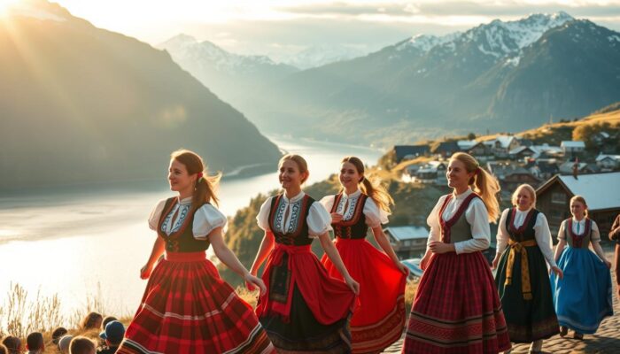Mengunjungi Norwegia untuk menyaksikan baju tradisional Mengunjungi Norwegia untuk menyaksikan baju tradisional