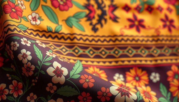 Motif Baju Tradisional Mauritius