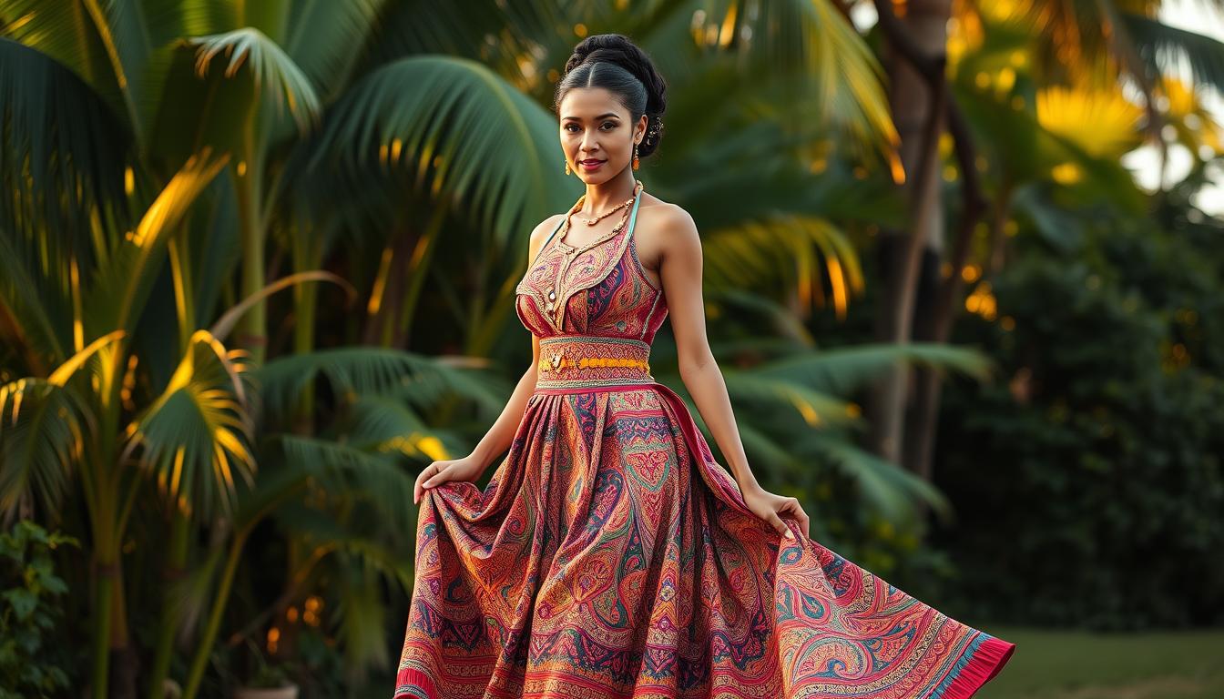 baju tradisional Mauritius