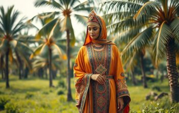 baju tradisional Mesir