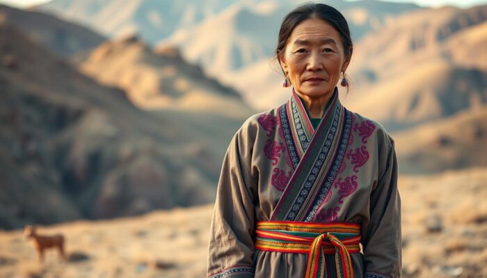 baju tradisional Mongolia