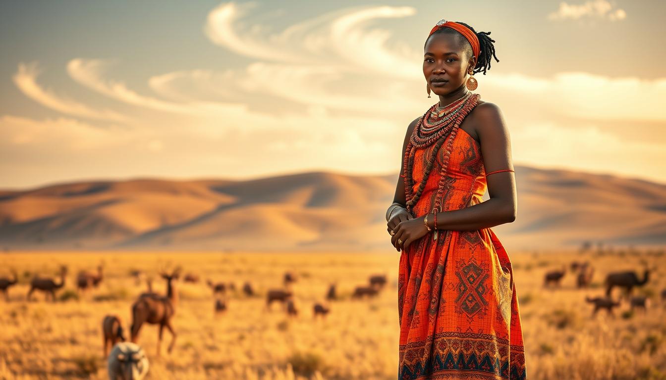 baju tradisional Namibia