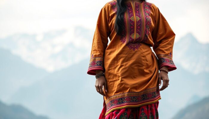 baju tradisional Nepal
