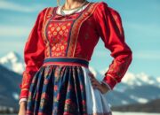 baju tradisional Norwegia