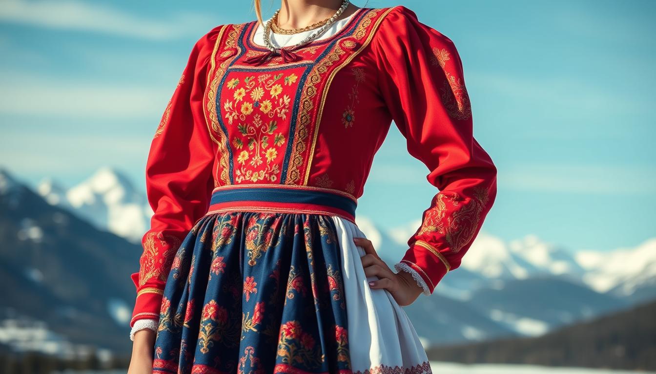 baju tradisional Norwegia