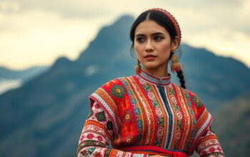 baju tradisional Ossetia Selatan