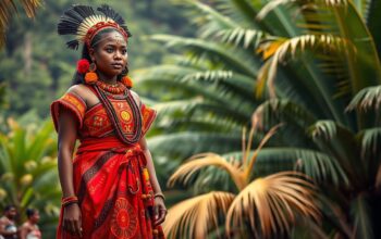 baju tradisional Papua Nugini